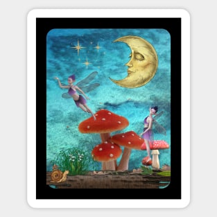 Night Fairies Magnet